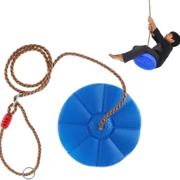 hop n play Monkey Disc Swing 6.4 ft Swing, Height Adjustable, Heavy-Duty for Kids & Adults-picture-2