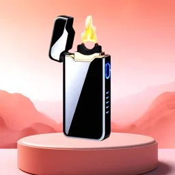 Cigarette Lighter Usb Rechargeable Lighter, Windproof Slim Coil Arc Lighter B312 Pocket Lighter-image-19