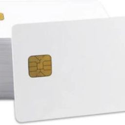NNPRO PVC CHIP Card SLE/ISSI 4428 Contact IC Card for Inkjet Printers (pack of 10) White Ink Cartridge-17