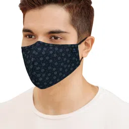 cenwell Pure Cotton Fabric Mask with NosePin , Adjustable loops , 6 layer for Men Women Designer Printed Face Mask Reusable, Washable Cloth Mask With Melt Blown Fabric Layer image 5