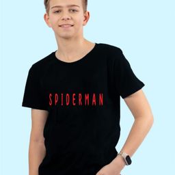 Uniplanet store Boys Typography Printed T-shirt-image-46