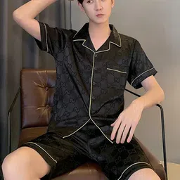 StyleCast Printed Shirt & Shorts Night Suits-image-99