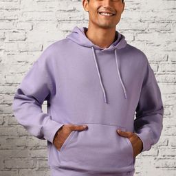 Mast & Harbour Men Solid Hooded Oversized Cotton Anti Odour Sweatshirt-image-92
