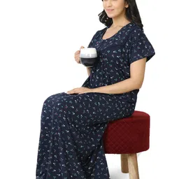 CHUI MUI Printed Maxi Nightdress-picture-24