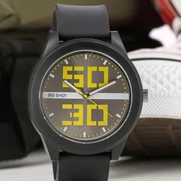 BIG SHOT Men Printed Dial & Straps Analogue Watch BSM020C-41