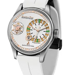 DOUBLERUN Unisex Dial & Bracelet Style Straps Analogue Chronograph Watch H05N19048-6
