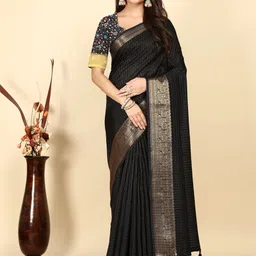 J 6 DESIGNER Woven Design Zari Saree-picture-26