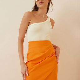 Happiness istanbul A-Line Mini Skirt-image-12