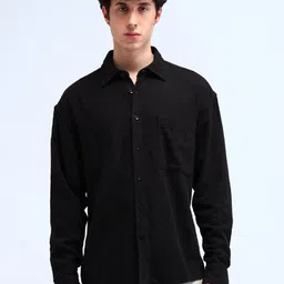 Flying Machine Men Relaxed Opaque Casual Shirt-image-63