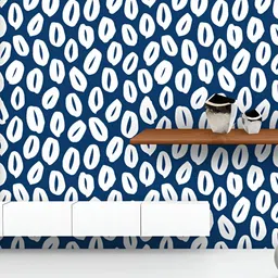 ArtzFolio Printed UV-Resistant Anti-Bacterial Hand-Drawn Abstract Peel & Stick Wallpaper-image-17