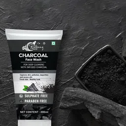 riffway Charcoal Face Wash For Oil Control & Acne Defense - 200 ml-39