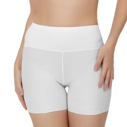 Bella Voste Pack Of 2 High-Rise Anti-Odour Boy Shorts BriefsPT-204-White-White-M-picture-22