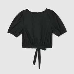 max Puff Sleeve Cotton Top-picture-4