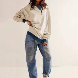 LULU & SKY Oversized Sweatshirt-image-18
