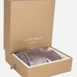 Allen Solly Men Tie and Pocket Square Accessory Gift Set-image-32