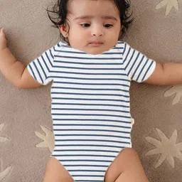YK Infant Boys Striped Pure Cotton Bodysuit-picture-10