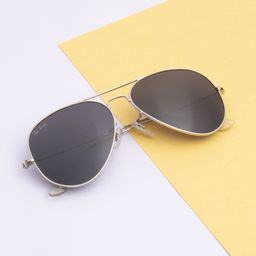 Ted Smith Unisex Aviator Sunglasses with Polarised Lens-22