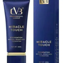 CVB Miracle Touch Natural Weightless Foundation - 60 ml - White Ivory 01-picture-14