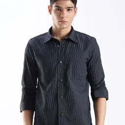THE BEETEL HOUSE EBCO Regular Slim Fit Casual Shackets Shirt-image-13