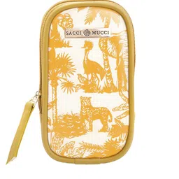 Sacci Mucci Women Abstract Printed Mobile Phone Bag-5