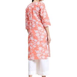 itora Women Peach Cotton Blend-image-31