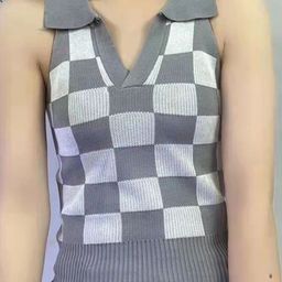LULU & SKY Geometric Print Top-image-8
