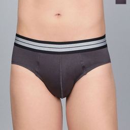 Mast & Harbour Men Pack Of 2 Mid-Rise Basic Briefs MnH_003_BRF_LGR/GB/_2PC-picture-5