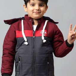 BAESD Boys Bomber with Patchwork Jacket-37