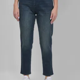 Numero Uno Women Tapered Fit High-Rise Light Fade Stretchable Jeans-image-83
