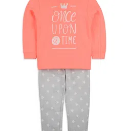 Cherry Crumble Unisex Kids Printed Top with Pyjamas-picture-7