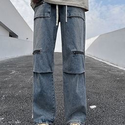 HERE&NOW Men Straight Fit  Heavy Fade Jeans-picture-38