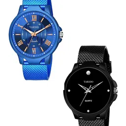 TARIDO Men Pack Of 2 Analogue Watch TD9519BL04-image-82