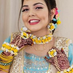 BALIKA VADHU Blooming Elegance Flower Jewellery Set-image-89