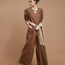 Chhaya Gandhi Design Studio Printed Basic Jumpsuit-picture-20
