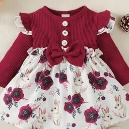 SHRVAAY GROUP Floral Print Fit & Flare Dress-picture-25