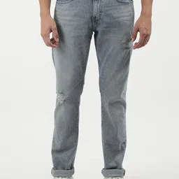 Calvin Klein Jeans Men Slim Fit Mildly Distressed Heavy Fade Jeans-picture-12