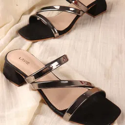 Lavie Women PU Slim Heeled Sandals-picture-14