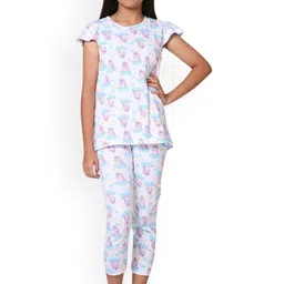 TotzTouch Girls Printed Night suit-image-18