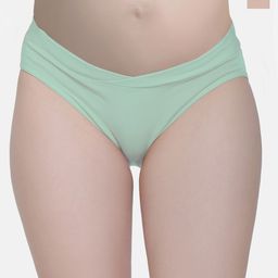 MAMMA PRESTO Pack Of 2 Low-Rise Maternity Briefs MPU2-28 BEGGRN-IS24-image-21