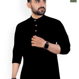 univibe Selection Of 2 Mandarin Collar Straight Kurtas-picture-46