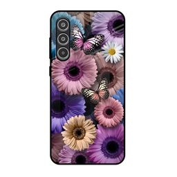 QRIOH Floral Printed Samsung Galaxy A56 5G Silicone Back Case-picture-27
