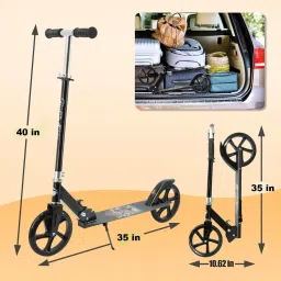 kourevon 4 Height Adjustable, Load 100 Kgs, for 6+ Years Kids, Teens, Youth and Adults Kids Scooter image 2