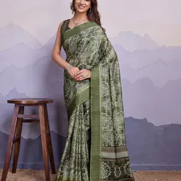 Mitera Floral Saree-11