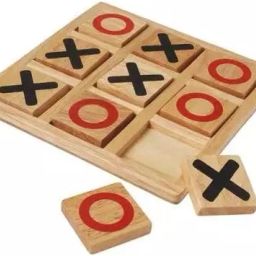 Zero&Cross Tic Tac Toe Board Game for Adults,Kids Wooden Zero Kata Puzzle Game-17