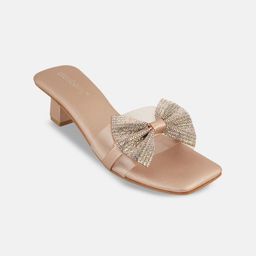 DressBerry Embellished Kitten Sandals-47