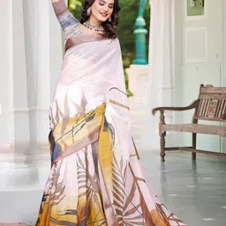 Suha Zari Pure Cotton Saree-image-18