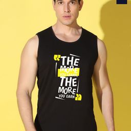 WOOSTRO Pack Of 2 Printed Combed Cotton Gym Vests VWS26(MORE BLACK)(ALONE NAVY)-picture-10