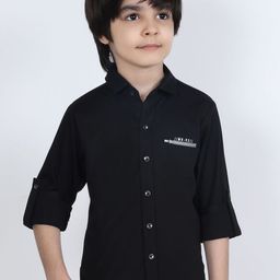 MashUp Boys Classic Opaque Printed Casual Shirt-image-5
