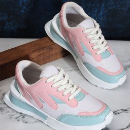 The Roadster Lifestyle Co Women Chunky Sole Colourblocked Casual Sneakers-18