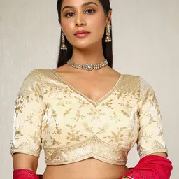 Soch Embroidered & Sequin Embellished Organza Blouse-50